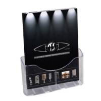 Portadepliant da banco - 1 tasca A4 + separatore - 24 x 28 x 10 cm - Tecnostyl - LH001 - 8010026013436 - DMwebShop