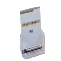 Portadepliant da banco - 1 tasca 1/3 A4 - 12 x 20 x 9 cm - Tecnostyl - LH004 - 8010026003239 - DMwebShop