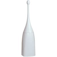 Portascopino per bagno - da terra - 12 x 12 x 48,5 cm - ABS - bianco - Mar Plast - A65401 - 8020090014017 - DMwebShop