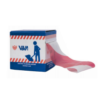 Nastro segnaletico di sicurezza - 75 mm x 200 mt - rosso-bianco - Viva - 1650 - 8014846072000 - DMwebShop