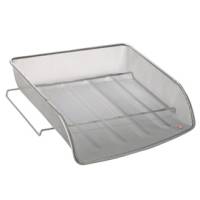 Vaschetta portacorrispondenza Mesh - rete metallica - 27 x 6,5 x 34 cm - argento - Alba - MESHFRA/M - 3129710008957 - DMwebShop