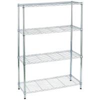 Libreria Archimede Light - 4 ripiani - acciaio cromato - 36 x 90 x 137 cm - Serena Group - ARCHIAC-1436-4 - 8032937534060 - DMwebShop