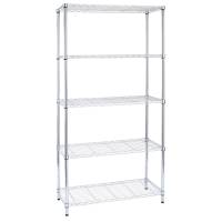 Libreria Archimede Light - 5 ripiani - acciaio cromato - 36 x 90 x 177 cm - Serena Group - ARCHIAC-1436-5 - 8032937534077 - DMwebShop