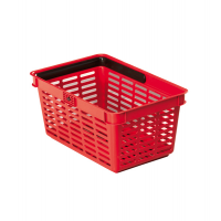 Shopping basket - 40 x 30 x 25 cm - 19 lt - rosso - Durable 1801565080