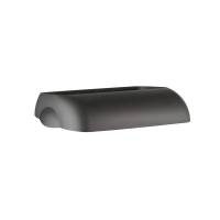 Coperchio per cestino gettacarte Soft Touch - 33,5 x 22,5 x 9 cm - 23 lt - nero - Mar Plast - A74401NE - 8020090037214 - DMwebShop