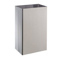 Gettacarte - 30 x 20 x 50 cm - 25 lt - acciaio inox - Medial International - 773002 - 8033433772758 - DMwebShop