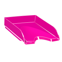 Vaschetta portacorrispondenzaPro Gloss - 34,8 x 25,7 x 6,6 cm - rosa pepsi - Cep - 1002000371 - 3462152000319 - DMwebShop