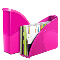 PortarivistePro Gloss - 26,5 x 31 cm - dorso 8 cm - rosa pepsi - Cep - 1006740371 - 3462156740310 - DMwebShop