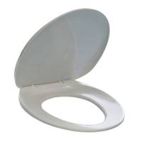 Sedile per WC - universale - PPL - distanza fori da 8,5 a 17,5 cm - bianco - Durable - 1809654011 - 7318089654018 - DMwebShop