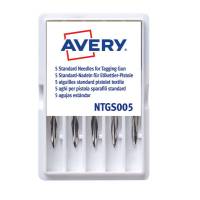 Aghi standard per sparafili - metallo - conf. 5 pezzi - Avery - NTGS005 - 5014702023453 - DMwebShop