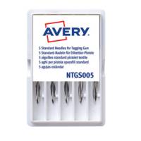 Aghi standard per sparafili - metallo - conf. 5 pezzi - Avery - NTGS005 - 5014702023453 - DMwebShop
