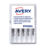 Aghi standard per sparafili - metallo - conf. 5 pezzi - Avery NTGS005