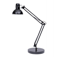 Lampada da tavolo Architect - 42 x 39 cm - base Ø 20 cm - a fluorescenza - 11 W - nero - Alba - ARCHI-N - 3129710008612 - DMwebShop