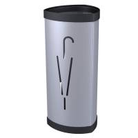 Portaombrelli - metallo - silver - Ø 26 cm - altezza 60 cm - Alba - PMTRIA2-M - 3129710012329 - DMwebShop