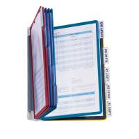 Leggio da parete Vario Wall 10 - 10 pannelli Sherpa inclusi - colori assortiti - Durable - 5567-00 - 4005546502571 - DMwebShop