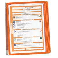 Leggio da parete Vario Wall 5 - 5 pannelli Sherpa inclusi - arancione - Durable - 5551-09 - 4005546506500 - DMwebShop