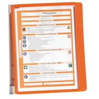 Leggio da parete Vario Wall 5 - 5 pannelli Sherpa inclusi - arancione - Durable - 5551-09 - 4005546506500 - DMwebShop