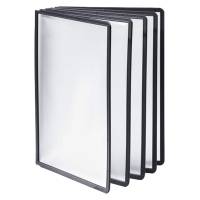 Pannelli di ricambio Sherpa per leggii Vario - nero - conf. 5 pezzi - Durable - 5606-01 - 4005546571256 - DMwebShop