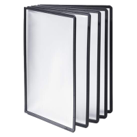 Pannelli di ricambio Sherpa per leggii Vario - nero - conf. 5 pezzi - Durable - 5606-01 - 4005546571256 - DMwebShop