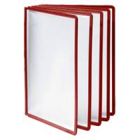 Pannelli di ricambio Sherpa per leggii Vario - rosso - conf. 5 pezzi - Durable - 5606-03 - 4005546521428 - DMwebShop