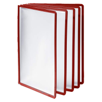 Pannelli di ricambio Sherpa per leggii Vario - rosso - conf. 5 pezzi - Durable - 5606-03 - 4005546521428 - DMwebShop