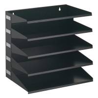 Portadocumenti Sorter Rack - 33 x 36 x 25 cm - 5 scomparti - nero - Durable - 3360-01 - 4005546989464 - DMwebShop