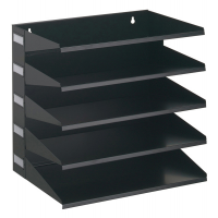 Portadocumenti Sorter Rack - 33 x 36 x 25 cm - 5 scomparti - nero - Durable - 3360-01 - 4005546989464 - DMwebShop