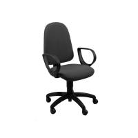 Sedia operativa Jusb - con ruote e braccioli - nero - Unisit - JUSB/EN - 8050043741578 - DMwebShop