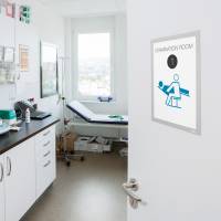 Cornice magnetica Duraframe - A4 - 21 x 29,7 cm - bianco - conf. 2 pezzi - Durable - 4872-02 - 74531CNF01 - DMwebShop