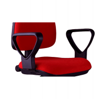 Coppia braccioli per sedia operativa A41B - nylon - nero - Unisit - ACCBRTHF2 - 8050043740717 - DMwebShop