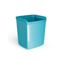 Bicchiere portapenne Mydesk - 8,7 x 7,4 x 10 cm - turchese - Arda - 8111TU - 8003438015037 - DMwebShop