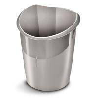 Cestino gettacarte Ellypse Xtra Strong - altezza 38 cm - 15 lt - grigio talpa - Cep - 1003200201 - 3462153200022 - DMwebShop