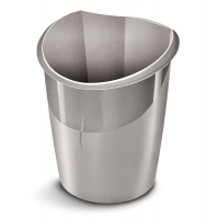 Cestino gettacarte Ellypse Xtra Strong - altezza 38 cm - 15 lt - grigio talpa - Cep - 1003200201 - 3462153200022 - DMwebShop