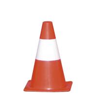 Cono segnaletico - bianco-rosso - altezza 30 cm - Cartelli Segnalatori - CO83 - 8773738369306 - DMwebShop