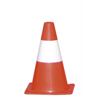 Cono segnaletico - bianco-rosso - altezza 30 cm - Cartelli Segnalatori - CO83 - 8773738369306 - DMwebShop