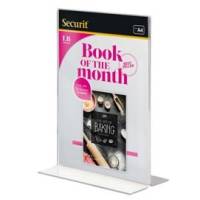 Display Porta Menu' a T - 21 x 29,7cm - A4 - Securit - PFT-ACV-A4 - 8719075280829 - DMwebShop