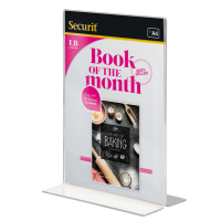 Display Porta Menu' a T - 21 x 29,7cm - A4 - Securit - PFT-ACV-A4 - 8719075280829 - DMwebShop