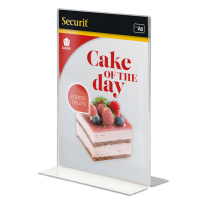Display Portamenu' a T - 10,5 x 14,8 cm - A6 - Securit - PFT-ACV-A6 - 8719075280812 - DMwebShop