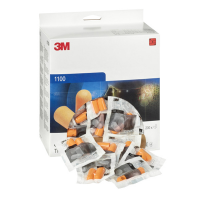 Inserti auricolari modellabili 1100 - SNR 37 dB - arancione - conf. 200 paia - 3M - 7100100637 - 4001895874802 - DMwebShop