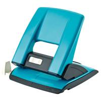 Perforatore - passo 8 cm - massimo 30 fogli - 2 fori - turchese - Kartia - Iternet - 2046T - 8028422420468 - DMwebShop
