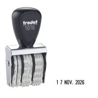 Timbro Datario 1010 - manuale - 4 mm - Trodat - 54175. - 9008056017707 - DMwebShop
