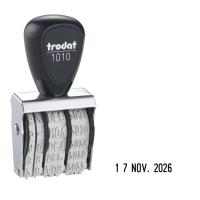 Timbro Datario 1010 - manuale - 4 mm - Trodat 54175