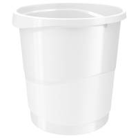 Cestino gettacarte Europost VIVIDA - 25,8 x 28,5 cm - altezza 32,2 cm - 14 lt - bianco - Esselte - 623945 - 4049793026572 - DMwebShop