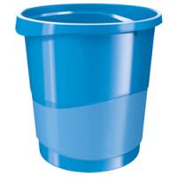 Cestino gettacarte Europost VIVIDA - 25,8 x 28,5 cm - altezza 32,2 cm - 14 lt - blu - Esselte - 623948 - 4049793026596 - DMwebShop
