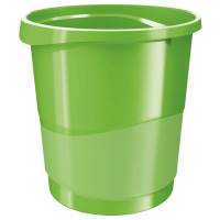 Cestino gettacarte Europost VIVIDA - 25,8 x 28,5 cm - altezza 32,2 cm - 14 lt - verde - Esselte - 623950 - 4049793027845 - DMwebShop