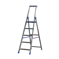 Scala professionale Climb Evolution - 5 gradini - alluminio - Marchetti 20874