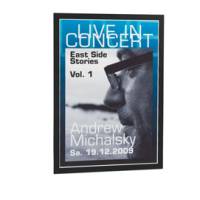 Cornice espositiva Duraframe A3,29,7 x 42 cm nero - 13303