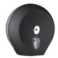 Dispenser Soft Touch di carta igienica in rotolo Mini Jumbo nero Mar Plast - 12879