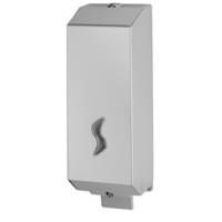 Dispenser sapone liquido Brinox 10 x 11 x 32 cm capacita 1,2 lt acciaio inox Medial 105036 - 12815
