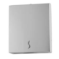 Distributore asciugamani piegati C Z Brinox 28x10,2x36,5 cm acciaio inox - 12905